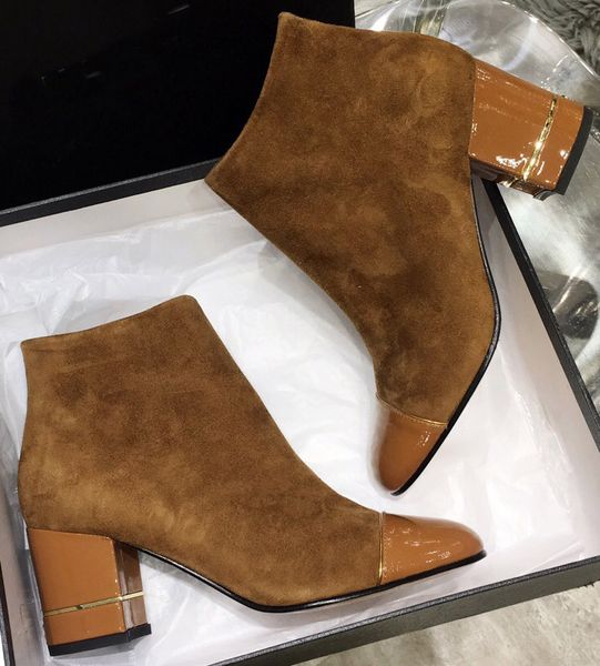 2019 brand new fashion women designer shoes woman boots short autumn winter ankle boots zapatillas sapatos femininos zapatos mujer botas, Black 
2019 brand new fashion women designer shoes woman boots short autumn winter ankle boots zapatillas sapatos femininos zapatos mujer botas, Black