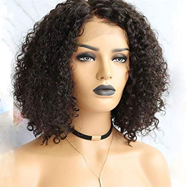 10a brazilian kinky curly lace frontal human hair wigs for women virgin remy shrot laces front bob wig glueless 130%density diva1, Black;brown
10a brazilian kinky curly lace frontal human hair wigs for women virgin remy shrot laces front bob wig glueless 130%density diva1, Black;brown