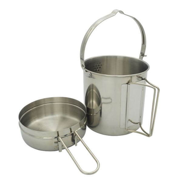 outdoor camping stainless steel cookware hanging pot folding handle pot cooking tableware set dinnerware
outdoor camping stainless steel cookware hanging pot folding handle pot cooking tableware set dinnerware