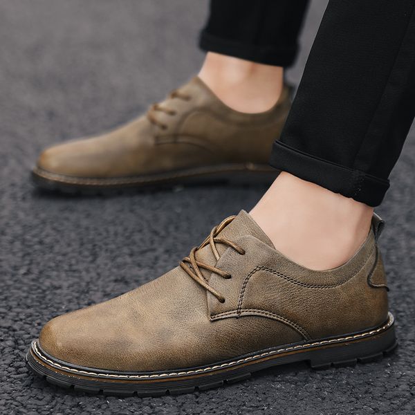 new fashion leather shoes men's flats oxfords shoes fashion design men causal lace-up leather flats for men oxford, Black
new fashion leather shoes men's flats oxfords shoes fashion design men causal lace-up leather flats for men oxford, Black