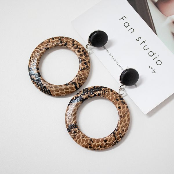 dangle & chandelier earring euramerican temperament joker geometric hyperbole leather earrings fashion personality snake lines large circle, Silver
dangle & chandelier earring euramerican temperament joker geometric hyperbole leather earrings fashion personality snake lines large circle, Silver