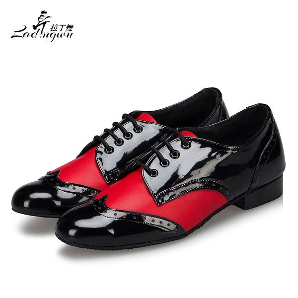 ladingwu new modern men's soft bottom latin dance shoes white/red/black pu ballroom waltz samba dance shoes heel 2.5/4.5cm
ladingwu new modern men's soft bottom latin dance shoes white/red/black pu ballroom waltz samba dance shoes heel 2.5/4.5cm