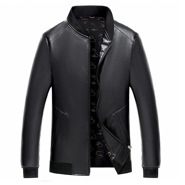 mens clothes 2019 faux leather jackets casual coats windbreaker spring autumn outerwear overcoat big sizes m-4xl father middle-aged men, Black
mens clothes 2019 faux leather jackets casual coats windbreaker spring autumn outerwear overcoat big sizes m-4xl father middle-aged men, Black