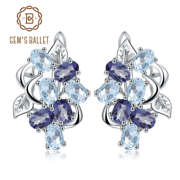 gem's ballet multicolor natural sky blue z mystic quartz stud earrings 925 sterling silver flower earrings for women cj191201, Golden
gem's ballet multicolor natural sky blue z mystic quartz stud earrings 925 sterling silver flower earrings for women cj191201, Golden
