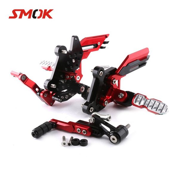 smok for cbr650f cb650f 2014 2015 2016 2017 2018 motorcycle cnc aluminum alloy footrest foot rest pegs rear sets rearset
smok for cbr650f cb650f 2014 2015 2016 2017 2018 motorcycle cnc aluminum alloy footrest foot rest pegs rear sets rearset