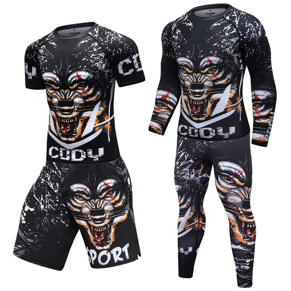 men's sportswear suit jiu jitsu bjj brand gym tights football sportswear training running clothes track and field sports suit, Black;blue
men's sportswear suit jiu jitsu bjj brand gym tights football sportswear training running clothes track and field sports suit, Black;blue