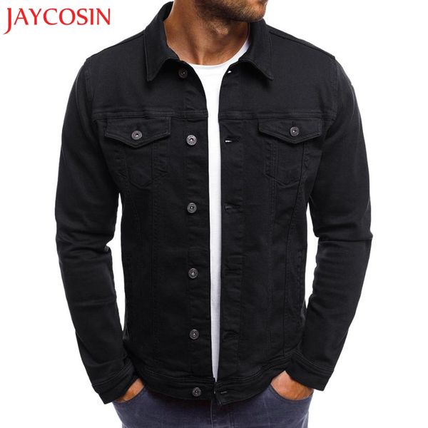 jaycosin men's button solid color vintage denim jacket blouse autumn winter hooded coat z0814, Black;brown
jaycosin men's button solid color vintage denim jacket blouse autumn winter hooded coat z0814, Black;brown