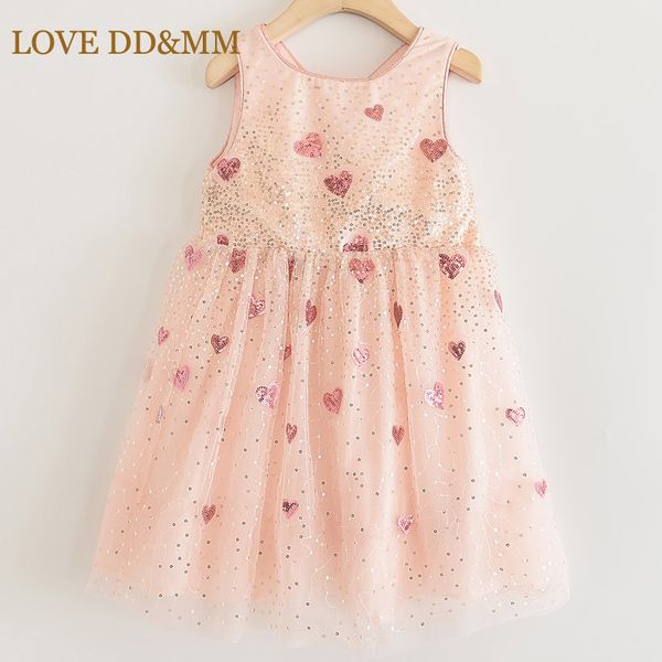 love dd&mm girls dresses 2020 summer new children's wear girls love gradient sequins mesh sleeveless sweet princess dress, Red;yellow
love dd&mm girls dresses 2020 summer new children's wear girls love gradient sequins mesh sleeveless sweet princess dress, Red;yellow