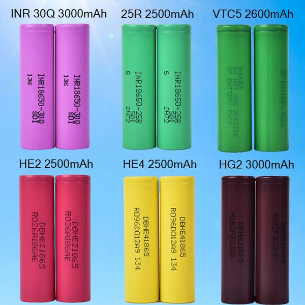 rechargeable 18650 battery for headlamp light 25r he2 he4 2500mah inr 30q hg2 3000mah vtc5 2600mah lithium batteries box packing fj752
rechargeable 18650 battery for headlamp light 25r he2 he4 2500mah inr 30q hg2 3000mah vtc5 2600mah lithium batteries box packing fj752