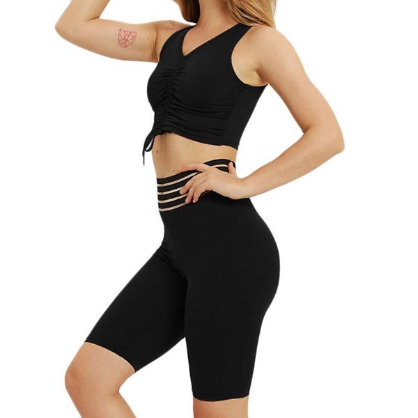 yoga outfits pure color stitching vest shorts suit lady gym quick dry sports leggings women seamless exercise fitness #lr2, White;red
yoga outfits pure color stitching vest shorts suit lady gym quick dry sports leggings women seamless exercise fitness #lr2, White;red