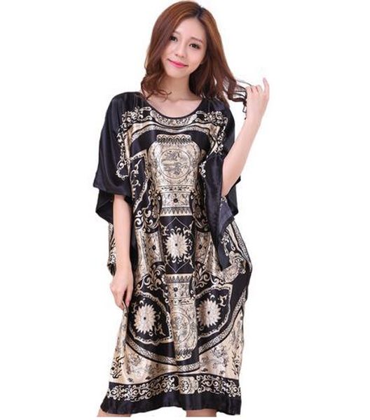 novelty print black female satin robe dress nightgown novelty women's kaftan bath gown summer lounge homewear plus size 6xl, Black;red
novelty print black female satin robe dress nightgown novelty women's kaftan bath gown summer lounge homewear plus size 6xl, Black;red