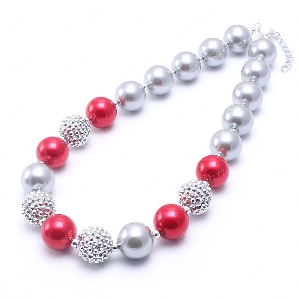new kids girls chunky beads necklace gray/red/silver color child chunky bubblegum necklace baby handmade jewelry, Red;brown
new kids girls chunky beads necklace gray/red/silver color child chunky bubblegum necklace baby handmade jewelry, Red;brown