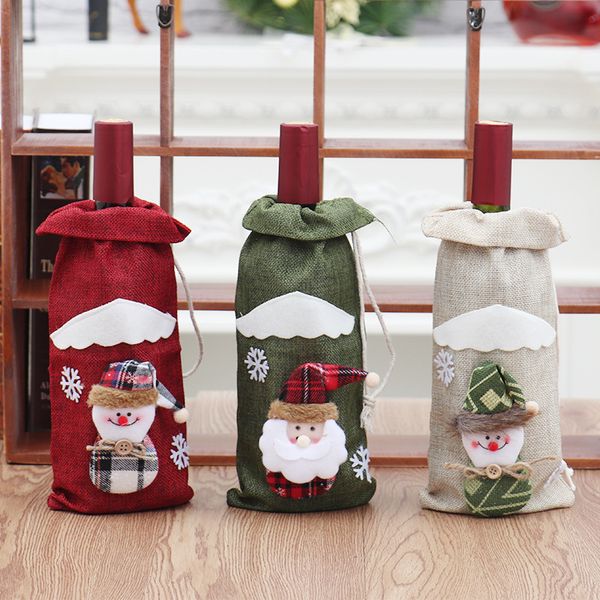red wine set wine bottle set christmas decorations red wine bag gift bag gift bag christmas l table decoration
red wine set wine bottle set christmas decorations red wine bag gift bag gift bag christmas l table decoration