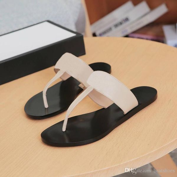 2019 luxury leather slides flip flops designer slippers metal chains summer sandals beach shoes fashion slippers with box sz 5 - 13, Black
2019 luxury leather slides flip flops designer slippers metal chains summer sandals beach shoes fashion slippers with box sz 5 - 13, Black