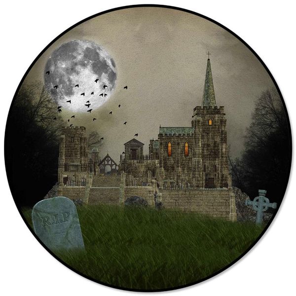 horror house full moon cemetery pattern rugs and carpets for home living room round rug for children rooms non-slip
horror house full moon cemetery pattern rugs and carpets for home living room round rug for children rooms non-slip