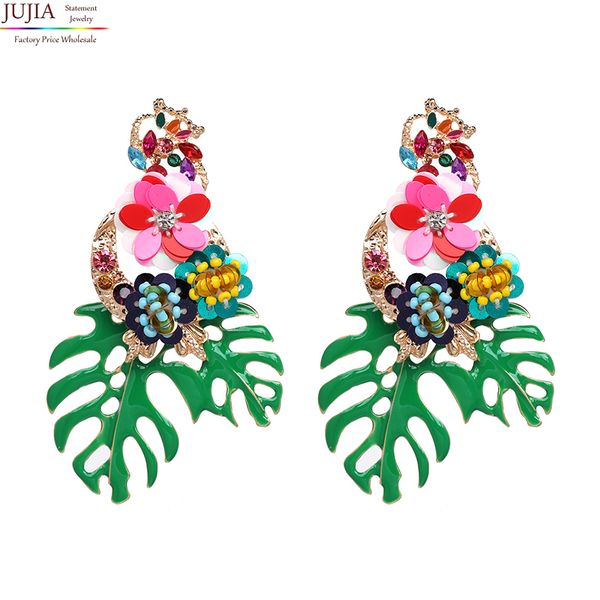 jujia z new style fashion jewelry antique big design vintage pendientes flowers earrings, Silver
jujia z new style fashion jewelry antique big design vintage pendientes flowers earrings, Silver