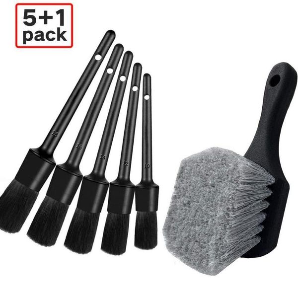 6pcs wheel tire brush soft bristle car wash brush detailing car cleaning 
6pcs wheel tire brush soft bristle car wash brush detailing car cleaning