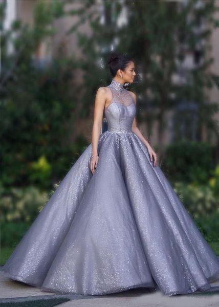 luxury crystal prom dresses high neck floor length see through back party gowns 2020 pleat satin long evening wear ball gown for women, Black
luxury crystal prom dresses high neck floor length see through back party gowns 2020 pleat satin long evening wear ball gown for women, Black