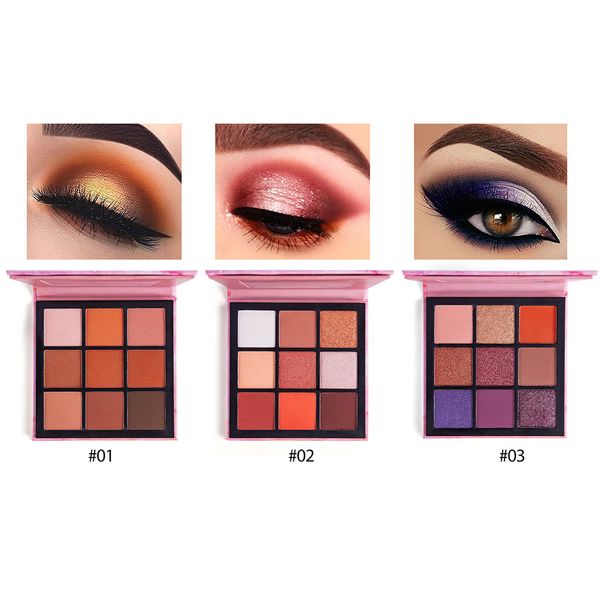 9 colors charming waterproof eyeshadow palette makeup palette matte shimmer pigmented eye shadow eyeshadow pallete
9 colors charming waterproof eyeshadow palette makeup palette matte shimmer pigmented eye shadow eyeshadow pallete
