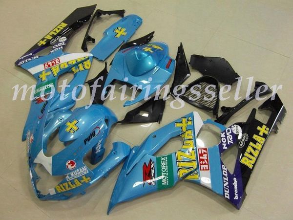 new abs plastic fairings kit fit for suzuki gsxr1000 2005 2006 gsxr1000 05 06 injection mold light blue
new abs plastic fairings kit fit for suzuki gsxr1000 2005 2006 gsxr1000 05 06 injection mold light blue