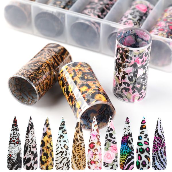 mixed leopard print nail foil sticker set starry sky transfer foils manicure adhesive sliders nails ch1624, Black
mixed leopard print nail foil sticker set starry sky transfer foils manicure adhesive sliders nails ch1624, Black