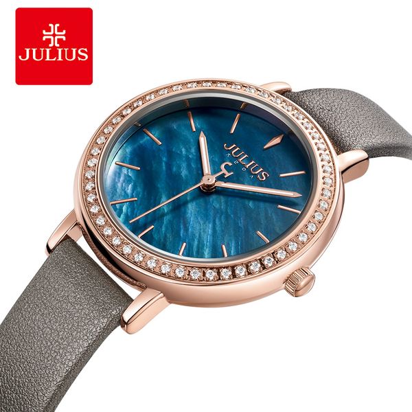 julius watch женские часы кожаный ремешок роскошный синий перламутровый циферблат набор бриллиантовый корпус розовое золото montre femme rel, Slivery;brown
julius watch женские часы кожаный ремешок роскошный синий перламутровый циферблат набор бриллиантовый корпус розовое золото montre femme rel, Slivery;brown