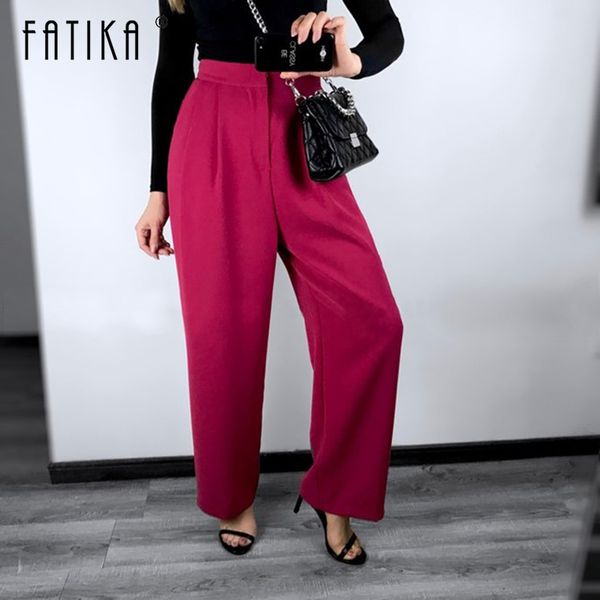 fatika 2020 winter women thick pants loose solid wide leg pants trendy ladies loose trousers women's clothing, Black;white
fatika 2020 winter women thick pants loose solid wide leg pants trendy ladies loose trousers women's clothing, Black;white