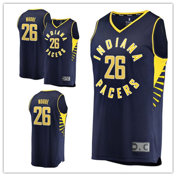 custom 2019 men's indiana pacers 26 ben moore fanatics branded navy fast break player nba women kids sewing basketball jersey, Black
custom 2019 men's indiana pacers 26 ben moore fanatics branded navy fast break player nba women kids sewing basketball jersey, Black