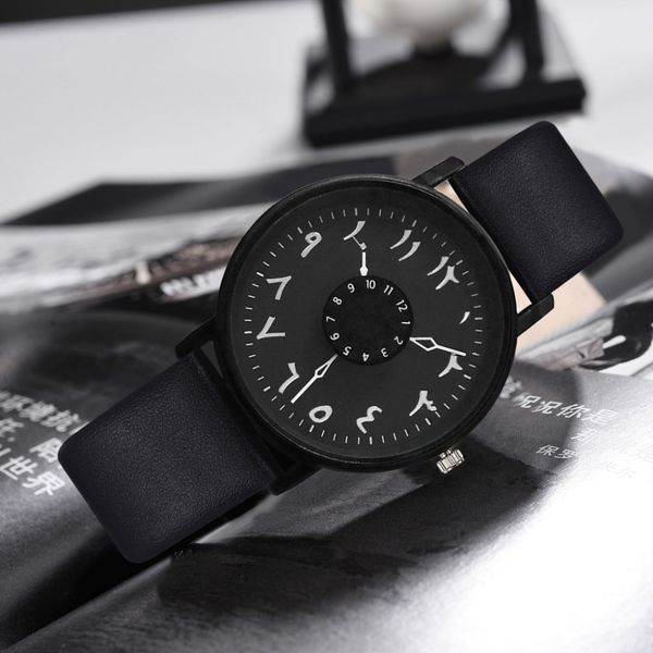 fashion newv strap women's casual quartz leather band watch analog wrist watch particular personality creative 4ea, Slivery;brown
fashion newv strap women's casual quartz leather band watch analog wrist watch particular personality creative 4ea, Slivery;brown