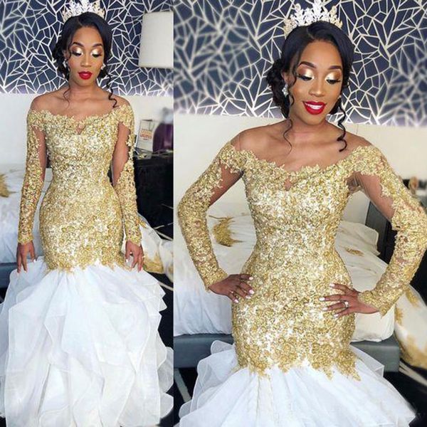 middle east mermaid prom dresses with long sleeves dubai arabic occasion gold lace evening wear gowns black girl couple party dresses
middle east mermaid prom dresses with long sleeves dubai arabic occasion gold lace evening wear gowns black girl couple party dresses