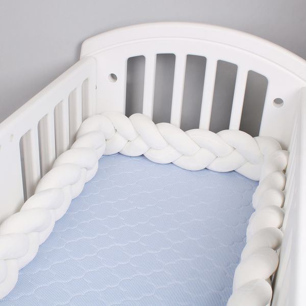 1m-3m length newborn crib bumper nordic baby pure woven plush knot pillow pad bumper crib protective cover baby room decoration
1m-3m length newborn crib bumper nordic baby pure woven plush knot pillow pad bumper crib protective cover baby room decoration