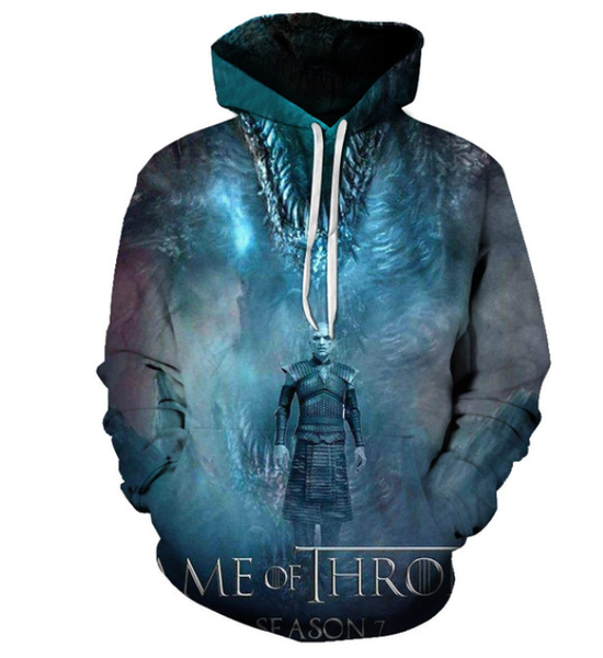 2019 night king dragon новая мода игра престолов 3d печатные толстовки унисекс женщины мужчины пуловеры верхняя одежда повседневная harajuku, Black
2019 night king dragon новая мода игра престолов 3d печатные толстовки унисекс женщины мужчины пуловеры верхняя одежда повседневная harajuku, Black