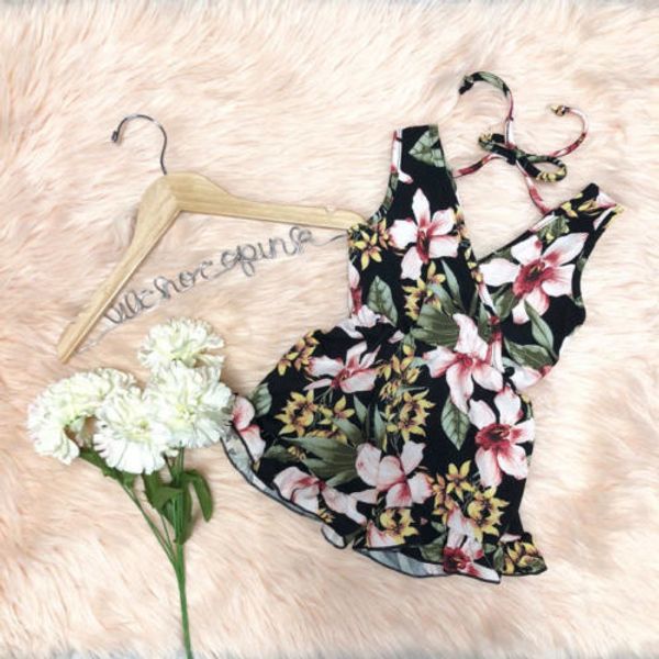 hirigin flowers toddler baby fashion girls romper short pants jumpsuit lace up outfits clothes, Black;white
hirigin flowers toddler baby fashion girls romper short pants jumpsuit lace up outfits clothes, Black;white