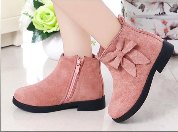 autumn winter suede girls boots fashion rubber boots for kids children' ankle boot princess sweet warm shoes big bow-knot boot, Black;grey
autumn winter suede girls boots fashion rubber boots for kids children' ankle boot princess sweet warm shoes big bow-knot boot, Black;grey