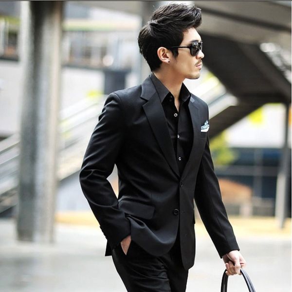 male blazer men's korean waist slim suit single button slim suit light gray casual jacket size s-3xl, White;black
male blazer men's korean waist slim suit single button slim suit light gray casual jacket size s-3xl, White;black