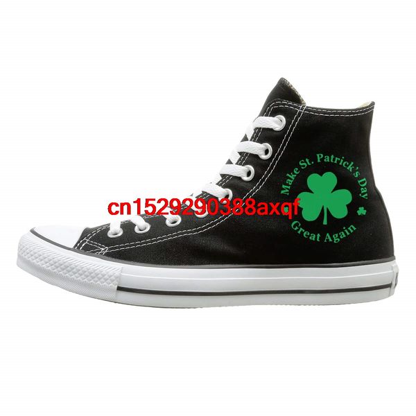canvas shoes make st patricks day great again casual high-lace ups sport sneakers for unisex, Black
canvas shoes make st patricks day great again casual high-lace ups sport sneakers for unisex, Black