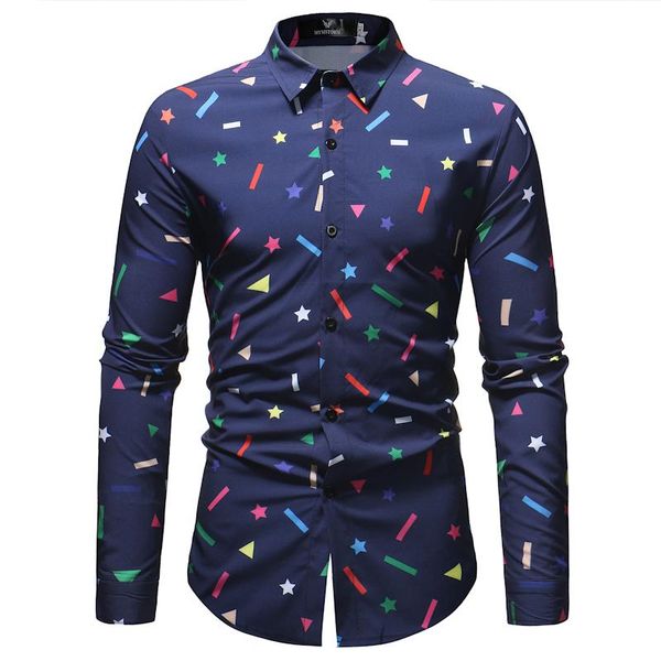 fashion geometric print slim fit long sleeve shirt men 2018 spring autumn new casual button down dress shirt for business man
fashion geometric print slim fit long sleeve shirt men 2018 spring autumn new casual button down dress shirt for business man