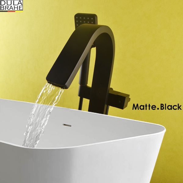 dulabrahe black bathtub floor stand faucet mixer single handle mixer tap luxury waterfall bath shower bathroom hand shower
dulabrahe black bathtub floor stand faucet mixer single handle mixer tap luxury waterfall bath shower bathroom hand shower