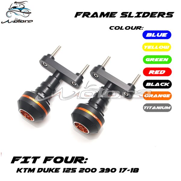 motorcycle cnc aluminum falling protection frame sliders crash protector for duke 390 2017 2018 17 18
motorcycle cnc aluminum falling protection frame sliders crash protector for duke 390 2017 2018 17 18