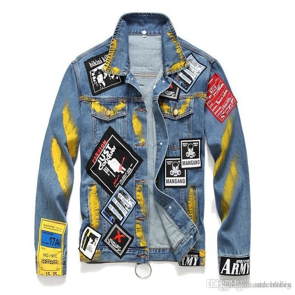 2020 brand clothing designer men'sjackets denim jacket street style fashion designer luxury jackets mens clothes, Black;brown
2020 brand clothing designer men'sjackets denim jacket street style fashion designer luxury jackets mens clothes, Black;brown
