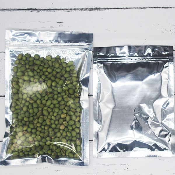 Серебро + прозрачная плоская алюминиевая фольга плоская застежка-молния пакет су
Серебро + прозрачная плоская алюминиевая фольга плоская застежка-молния пакет су