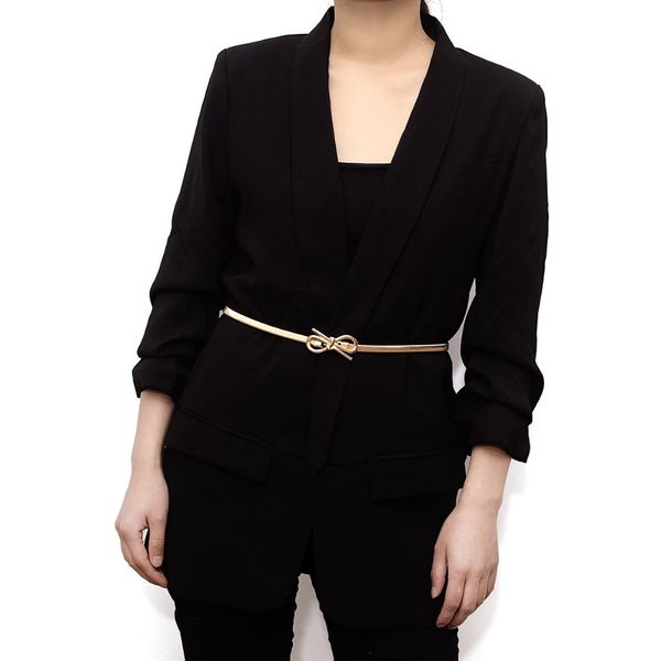 metal snake chain belt gold elastic bowknot belts for women ceinture femme, Black;brown
metal snake chain belt gold elastic bowknot belts for women ceinture femme, Black;brown