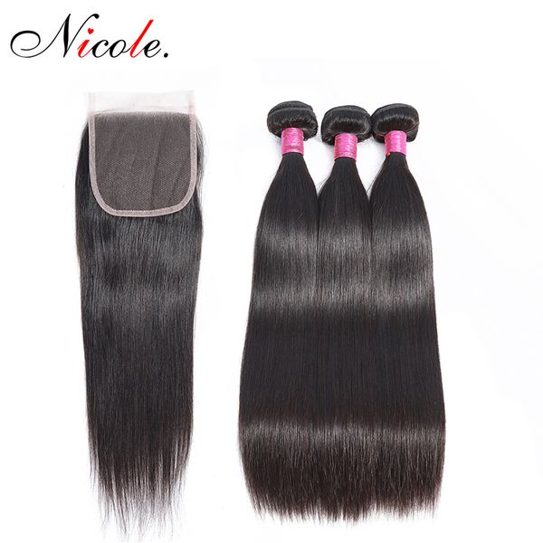 peruvian straight human hair bundles with closure 4pcs weft swiss lace closure double weft remy hair natural color ing, Black
peruvian straight human hair bundles with closure 4pcs weft swiss lace closure double weft remy hair natural color ing, Black