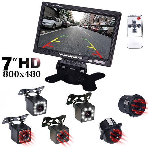 bozxrx hd 7 inch lcd color display screen car rear view dvd vcr monitor led lights night vision backup reverse camera infrared
bozxrx hd 7 inch lcd color display screen car rear view dvd vcr monitor led lights night vision backup reverse camera infrared