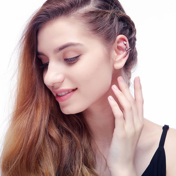 1pcs luxury snake ear cuff clip earring rose gold&silver cz zircon snake shape hyperbole single earring for women party jewelry
1pcs luxury snake ear cuff clip earring rose gold&silver cz zircon snake shape hyperbole single earring for women party jewelry