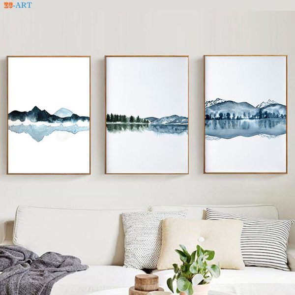 watercolor abstract landscape canvas painting posters and prints navy blue wall art wall pictures for living room decorative
watercolor abstract landscape canvas painting posters and prints navy blue wall art wall pictures for living room decorative