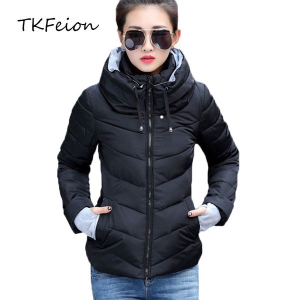 women autumn winter jacket warm parkas plus 2018 new ladies thicken short outerwear stand collar cotton padded female slim coats, Black;brown
women autumn winter jacket warm parkas plus 2018 new ladies thicken short outerwear stand collar cotton padded female slim coats, Black;brown