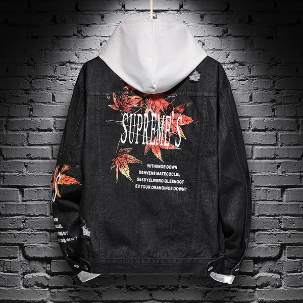 2020 autumn new style men's wear jacket japanese-style loose-fit students printed versatile denim jacket, Black;brown
2020 autumn new style men's wear jacket japanese-style loose-fit students printed versatile denim jacket, Black;brown