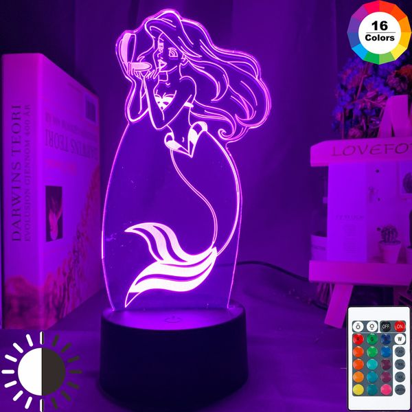 the little mermaid princes ariel figure baby led night light touch sensor colorful nightlight for girls room decor table lamp 3d
the little mermaid princes ariel figure baby led night light touch sensor colorful nightlight for girls room decor table lamp 3d