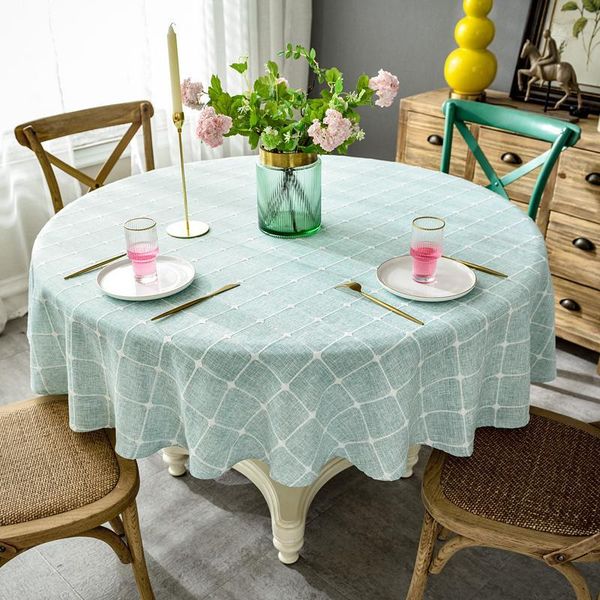 christmas round table cloth cotton linen table cover plaid grid pattern tablecloth for wedding party decor round tablecloths y200421
christmas round table cloth cotton linen table cover plaid grid pattern tablecloth for wedding party decor round tablecloths y200421